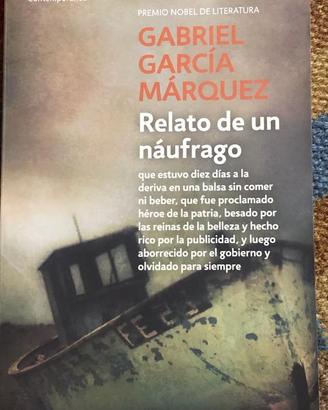 Libro "Relato de un nàufrago"