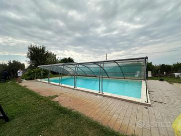 Copertura  piscina