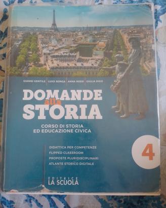 domande alla storia 4 libro di storia