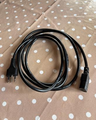 Cavo alimentazione PC e TV (IEC C13) – 2,5 m