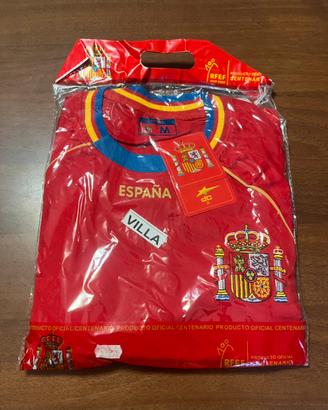 Maglia calcio spagna centenario David Villa