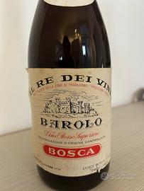 Vino rosso Barolo 1958 Bosca Luigi&Figli 72cl