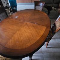 Tavolo da pranzo Cantu con 4 sedie anno 1999