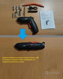 Trapanino avvitatore cacciavite wireless - Nuovo