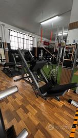 Leg press 45 hack squat body solid