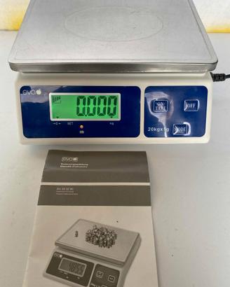 bilancia pesa pacchi digitale inox 20kg