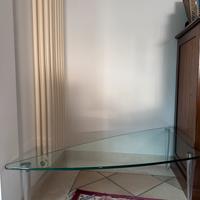 Tavolino in cristallo