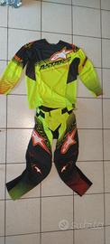 Maglia e pantaloni  motocross  Alpinestars 