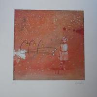 LUCA GIOVAGNOLI Serigrafia Materica