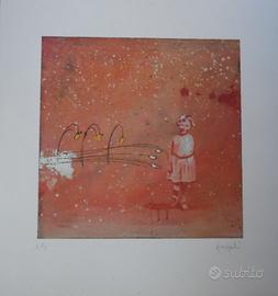 LUCA GIOVAGNOLI Serigrafia Materica