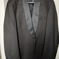 Smoking uomo giacca pantalone NUOVO tg 56