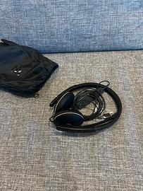 Cuffie professionali con microfono ad archetto