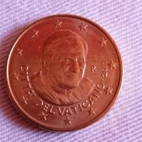 moneta del papa Ratzinger del 2011