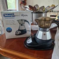 Moka elettrica DeLonghi 2 tazze Alicia plus