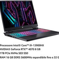 Acer Predator Helios Neo 16 RTX4070