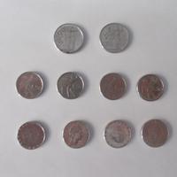 Monete da 100 e 50 lire piccole