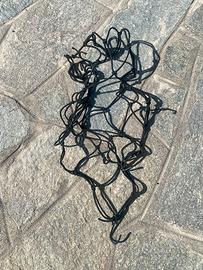 Porta pacchi a rete per moto Ducati Monster