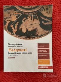 Libro manuale di greco Ellenisti 9788808520746