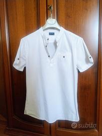 Camicia collo alla coreana ragazzo 16 anni