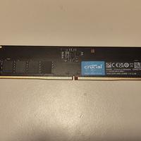 RAM DDR5 16GB Crucial 5600MHz - Usata