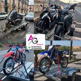Carrello per trasporto moto e quad