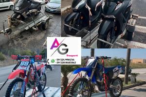 Carrello per trasporto moto e quad