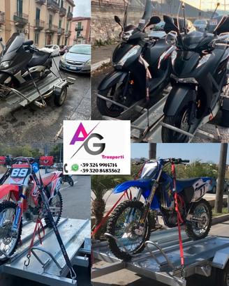 Carrello per trasporto moto e quad