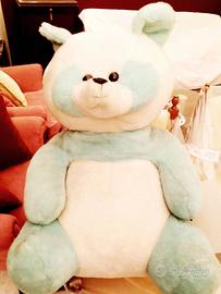 Peluche Grande Bianco Verde Orsetto TEDDY BEAR