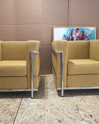ALIVAR coppia di LC2 in cotone Senape