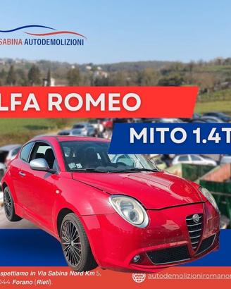 Alfa romeo mito 1.4 turbo benzina ricambi usati ve