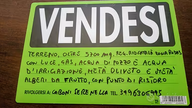 Il mio terreno
