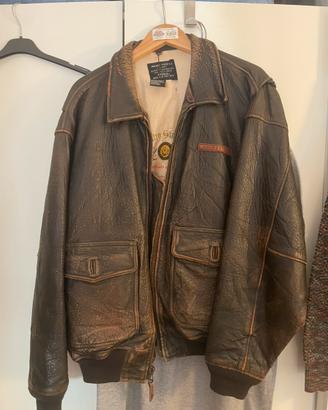 Avirex G1 vintage decorato a mano in uk