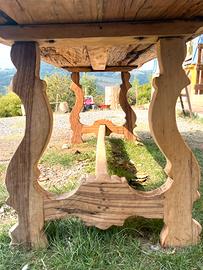 Tavolo fratino in legno massello