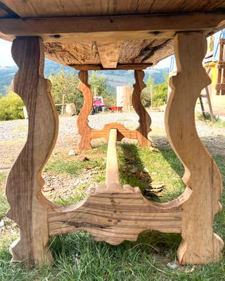 Tavolo fratino in legno massello