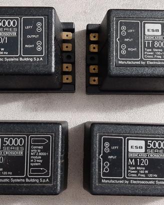 4 Filtri crossover ESB 5000 Series + 2 filtri vari