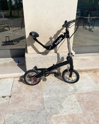 Bici pieghevole Kwiggle 3 marce taglia S