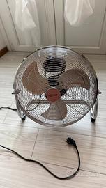 Ventilatore Termozeta in metallo cromato