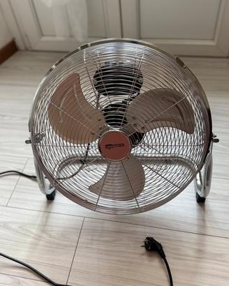 Ventilatore Termozeta in metallo cromato