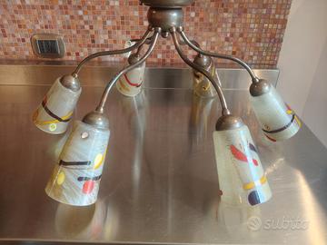 Lampadario in murrina