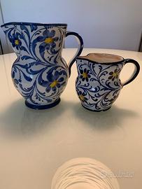 Coppia brocche ceramica