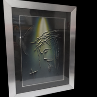 Quadro artistico raffigurante Gesù con la corona