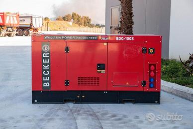 Generatore becker 100S -100KVA