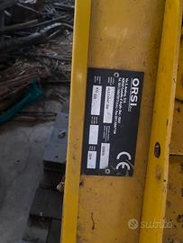 Trincia/sbanchinatrice orsi vulcanic 2 m