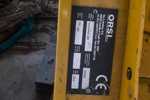 Trincia/sbanchinatrice orsi vulcanic 2 m