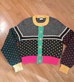 Cardigan  multicolore. Moschino