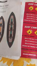 Canoa gonfiabile 3posti