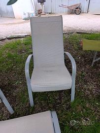 Sedie da giardino