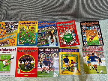 Album calciatori Panini dal 1980 al 1990 COMPLETI