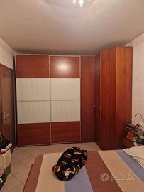 Armadio+Letto+ Mensole 