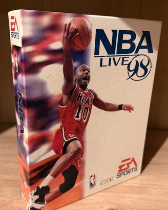 Nba live 98 big box videogioco vintage
